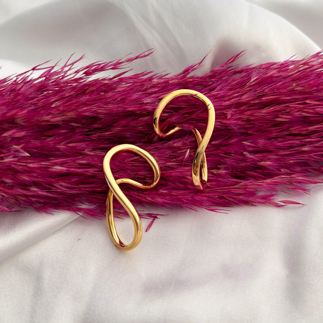 'Shape Of You' Earrings | 18K Gold-Plated | Anti-Tarnish