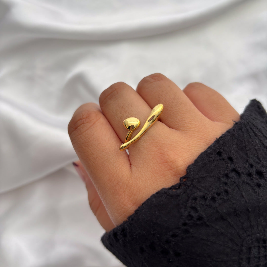 'Born To Run' Ring | 18K Gold-Plated | Anti-Tarnish