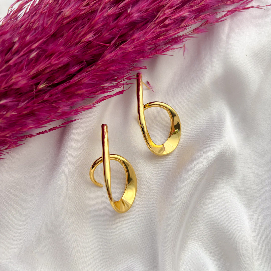 'Runaway' Earrings | 18K Gold-Plated | Anti-Tarnish